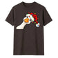 Humorous curious goose graphic Christmas Unisex T-Shirt