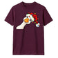 Humorous curious goose graphic Christmas Unisex T-Shirt