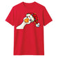 Humorous curious goose graphic Christmas Unisex T-Shirt