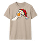 Humorous curious goose graphic Christmas Unisex T-Shirt