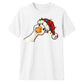 Humorous curious goose graphic Christmas Unisex T-Shirt