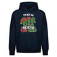 Humorous Fun Sized Elf Quote Christmas Oversized Hoodie