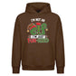 Humorous Fun Sized Elf Quote Christmas Oversized Hoodie