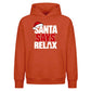 Humorous holiday quote relax Christmas Oversized Hoodie