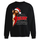 Humorous jesus birthday quote Christmas Oversized Sweatshirt