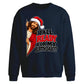 Humorous jesus birthday quote Christmas Oversized Sweatshirt
