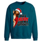 Humorous jesus birthday quote Christmas Oversized Sweatshirt