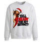 Humorous jesus birthday quote Christmas Oversized Sweatshirt