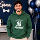 Humorous Marriage Management Slogan Bride & Groom Unisex Hoodie