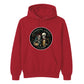 Alternative Skeleton Emblem Graphic Bride & Groom Unisex Hoodie