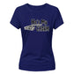 Humorous matching skeleton hand Halloween Ladies t-shirt