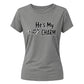 Humorous matching skeleton hand Halloween Ladies t-shirt