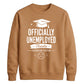 Humorous Officially Unemployed School Leavers sweatshirt