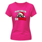 Humorous raccoon snacks quote Christmas Ladies T-Shirt