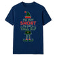 Humorous Tall Elf Graphic Print Christmas Unisex T-Shirt