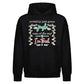 Humorous Tired Jingle Quote Christmas Oversized Hoodie