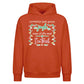 Humorous Tired Jingle Quote Christmas Oversized Hoodie