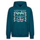 Humorous Tired Jingle Quote Christmas Oversized Hoodie