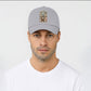Labubu Original 5 Panel Cap, Trendy Streetwear Hat with Cartoon Design, Pre-Curved Peak Unisex Baseball Hat M8409