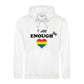 I Am Enough Waving Flag Heart Pride Month Unisex Hoodie