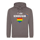 I Am Enough Waving Flag Heart Pride Month Unisex Hoodie