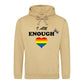I Am Enough Waving Flag Heart Pride Month Unisex Hoodie