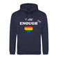 I Am Enough Waving Flag Heart Pride Month Unisex Hoodie