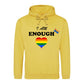 I Am Enough Waving Flag Heart Pride Month Unisex Hoodie