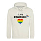 I Am Enough Waving Flag Heart Pride Month Unisex Hoodie