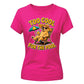 Too Cool For The Pool Dog Summer Graphic Ladies T-Shirt