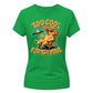 Too Cool For The Pool Dog Summer Graphic Ladies T-Shirt
