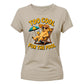 Too Cool For The Pool Dog Summer Graphic Ladies T-Shirt