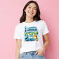 I Need Vitamin Sea Coastal Beach Slogan Ladies T-Shirt