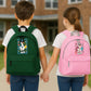 Back To School Duck Kids Fashion Backpack. Cute Animal Printed Grab Handle Bag, Great For Preschool, Kindergarten & Day Trip M8480