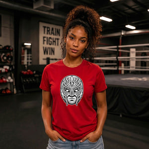 Iconic Lucha Libre Mask Tee Wrestling ladies fit t-shirt