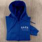 Palestine Gaza Full Zip Hoodie, Embroidered Palestine Name Monogrammed Hoody, Palestine Embroidery Full Zip Hoodie, Adults Unisex Zip Jumper