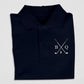 Customised Mens Polo Shirt, Golf Embroidery Polo Tee Shirt, Personalised Initials Monogrammed Matching Tshirt, Golfer Lover Gift for Husband
