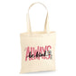 Inspirational always be kind daisy text cotton Tote Bag