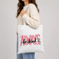 Inspirational always be kind daisy text cotton Tote Bag