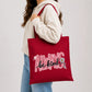 Inspirational always be kind daisy text cotton Tote Bag