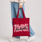 Inspirational always be kind daisy text cotton Tote Bag