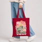 Inspiring floral be joyful in every season cotton Tote Bag