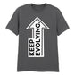 Inspiring Keep Evolving Upward Arrow Graphic Unisex T-Shirt