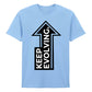 Inspiring Keep Evolving Upward Arrow Graphic Unisex T-Shirt