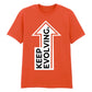 Inspiring Keep Evolving Upward Arrow Graphic Unisex T-Shirt