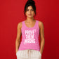 Inspiring Prove Them Wrong Slogan Print Ladies Tank Top