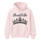 Intricate Tiara Crown Pearl Art Graphic Bride Unisex Hoodie