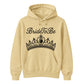 Intricate Tiara Crown Pearl Art Graphic Bride Unisex Hoodie