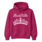 Intricate Tiara Crown Pearl Art Graphic Bride Unisex Hoodie