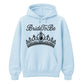 Intricate Tiara Crown Pearl Art Graphic Bride Unisex Hoodie